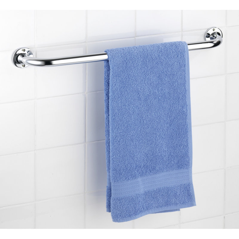 Wenko Ashlee 66cm Wall Mounted Towel Rail Wayfair.co.uk